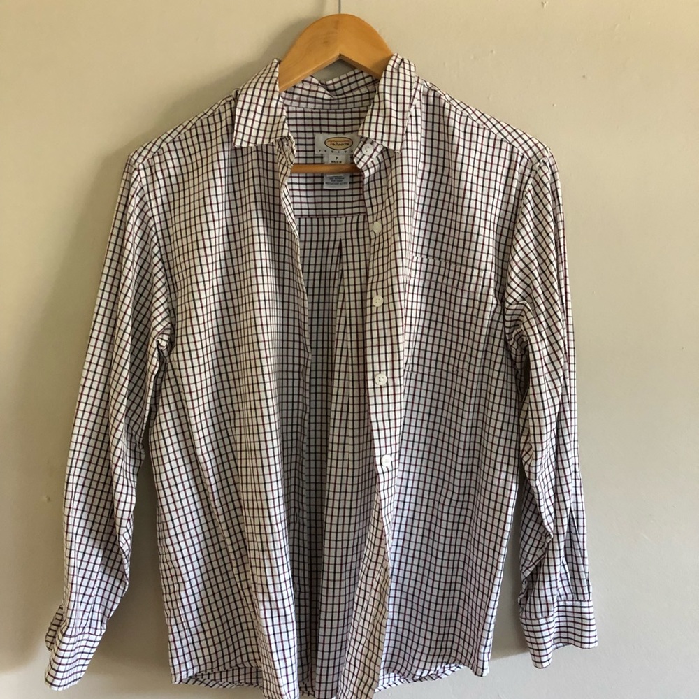 100% cotton button down